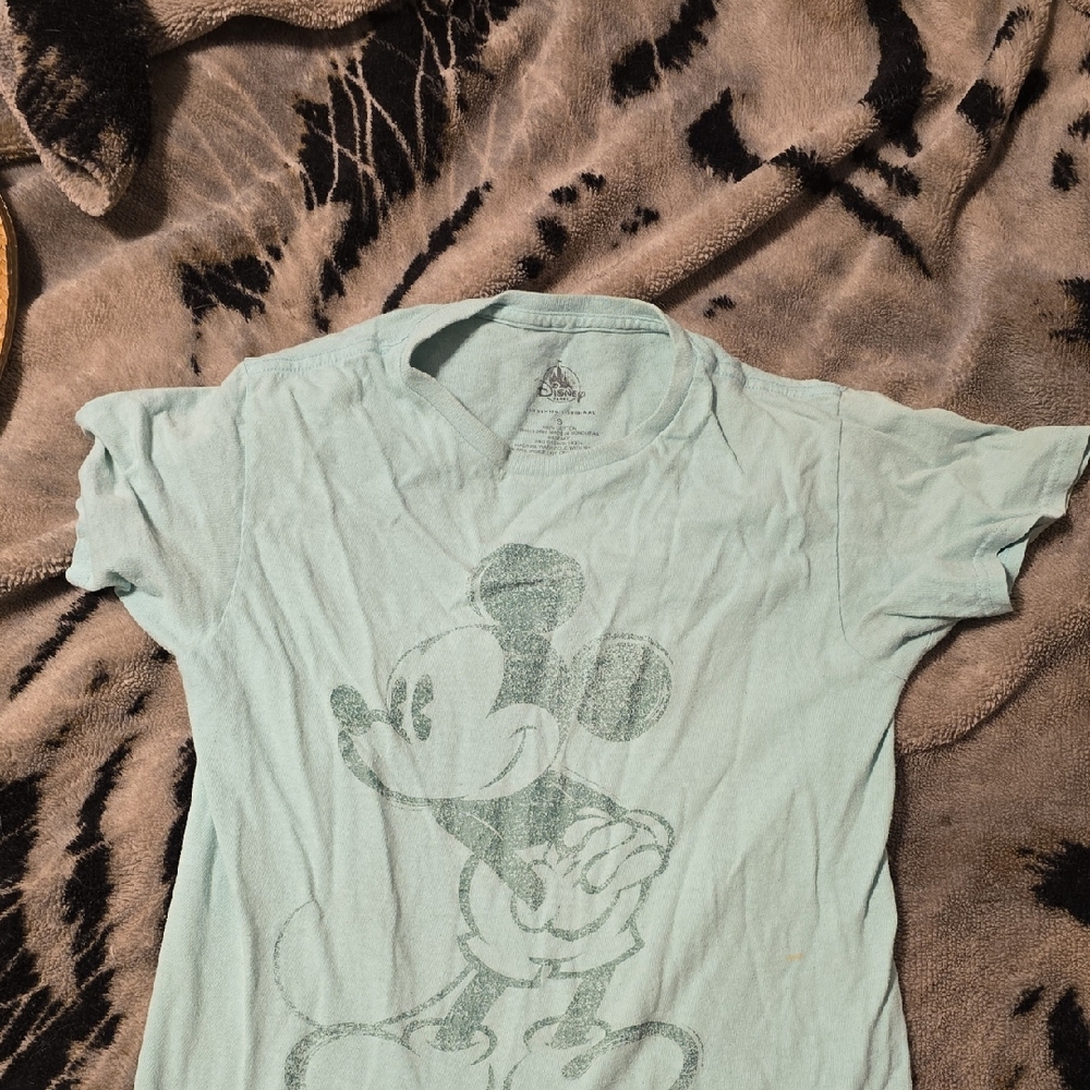 Mint Green Mickey Mouse T-Shirt